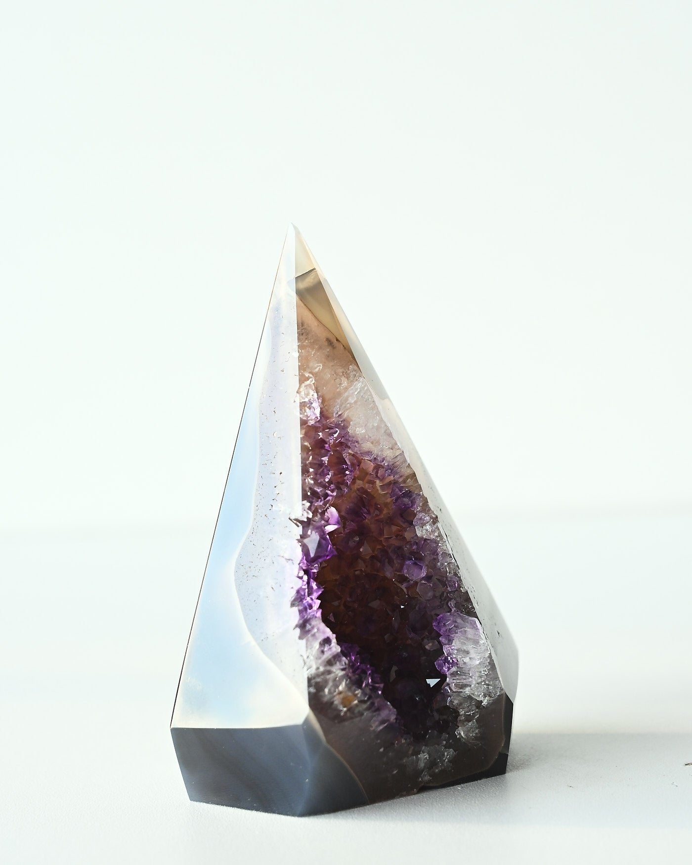 Amethyst Pyramid 398g