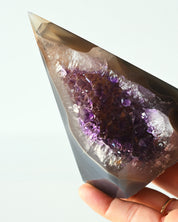 Amethyst Pyramid 398g