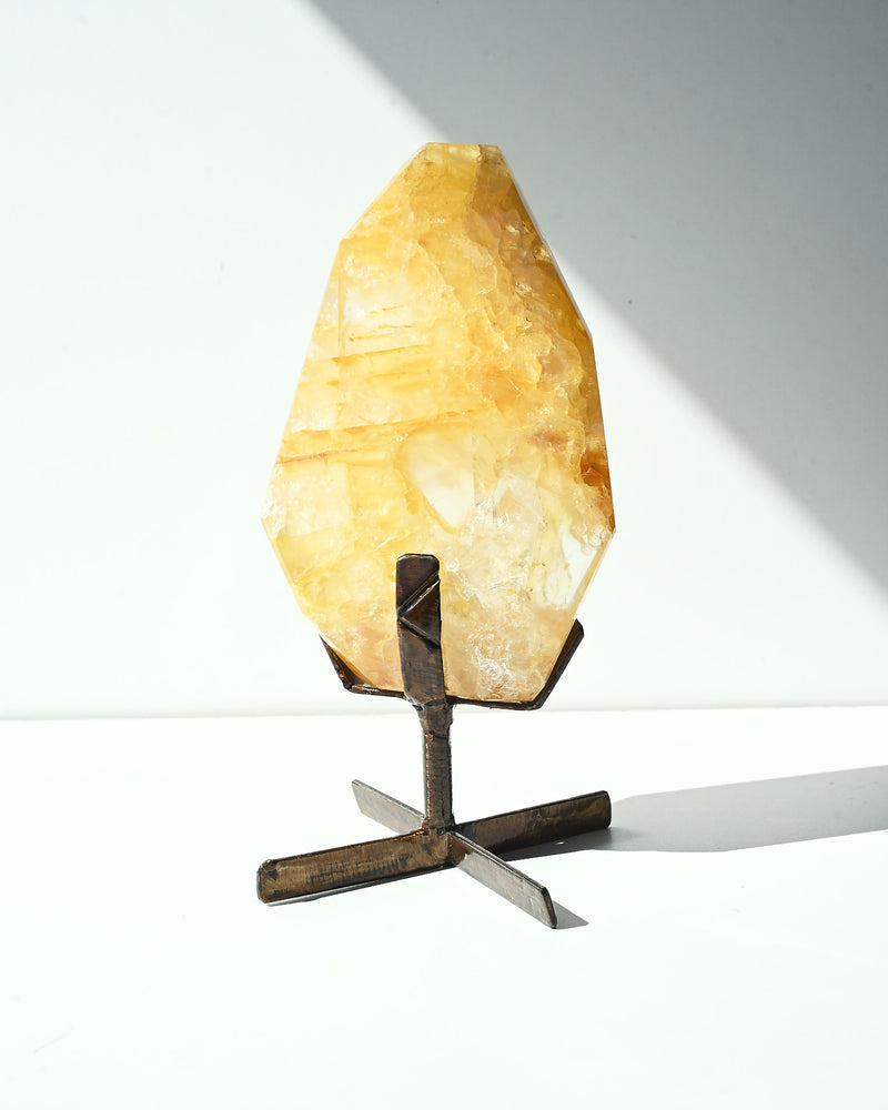 Statement Golden Healer Quartz on Stand 1.9 lbs