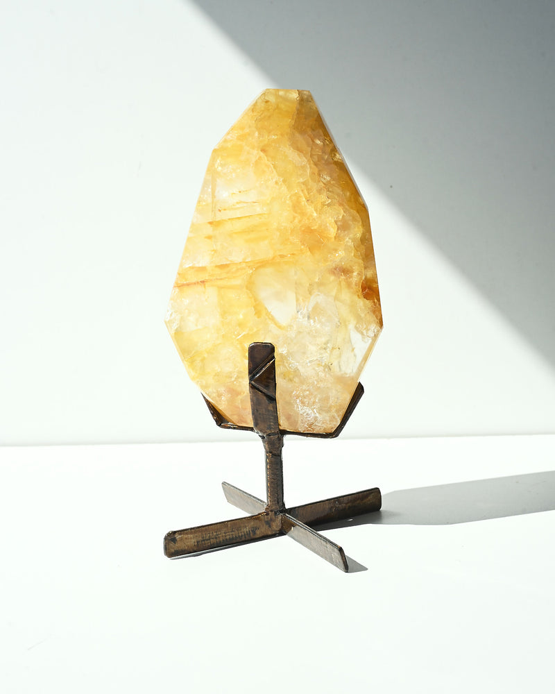 Statement Golden Healer Quartz on Stand 1.9 lbs