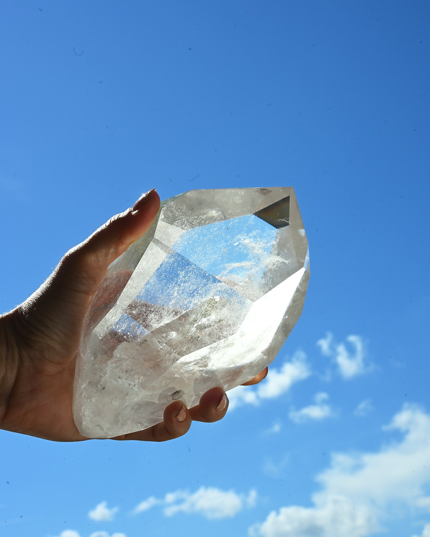 Clear Quartz Stand 1.468kg
