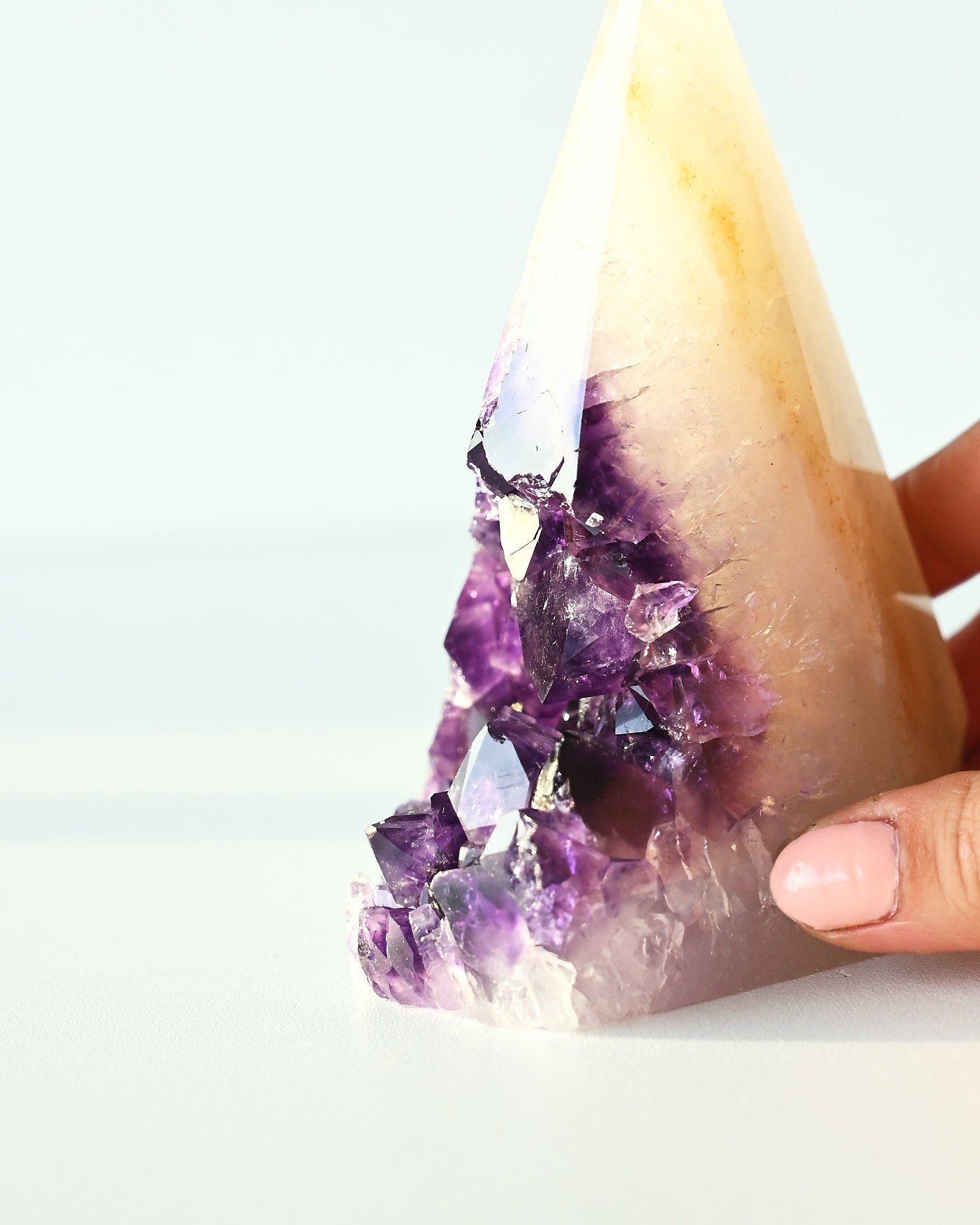 Amethyst Pyramid 637g