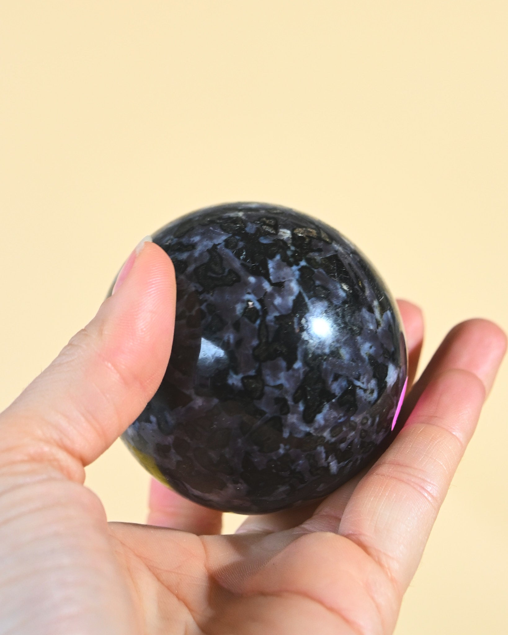 Indigo Gabbro Sphere (Mystic Merlinite) - Image 3