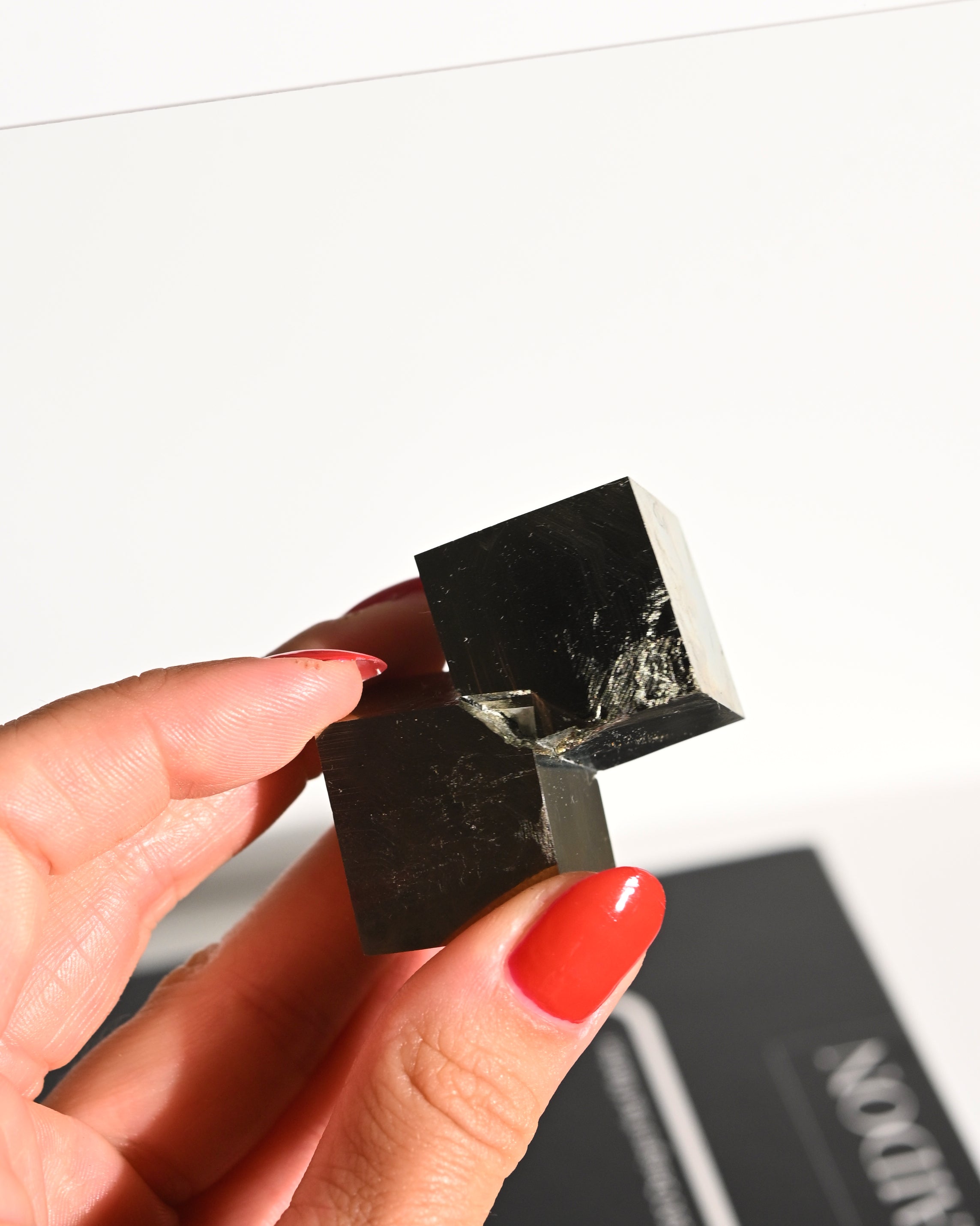 Pyrite Interlocking Cubes