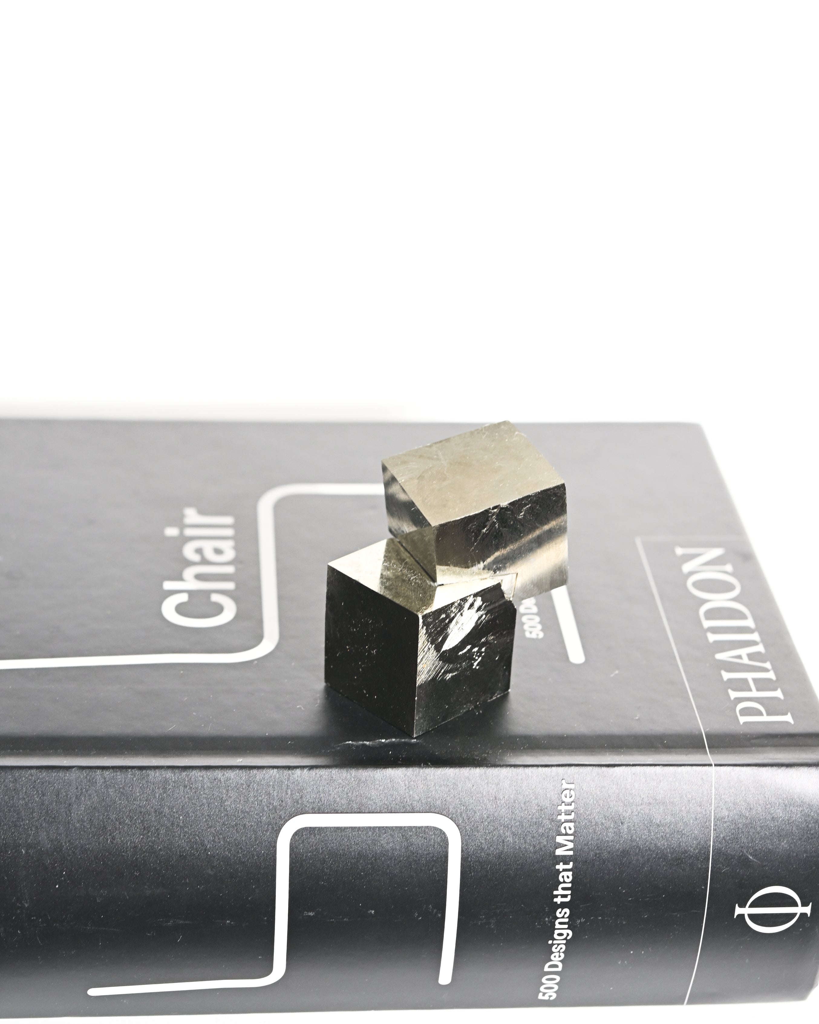 Pyrite Interlocking Cubes