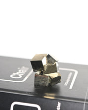 Pyrite Cluster Interlocking Cubes