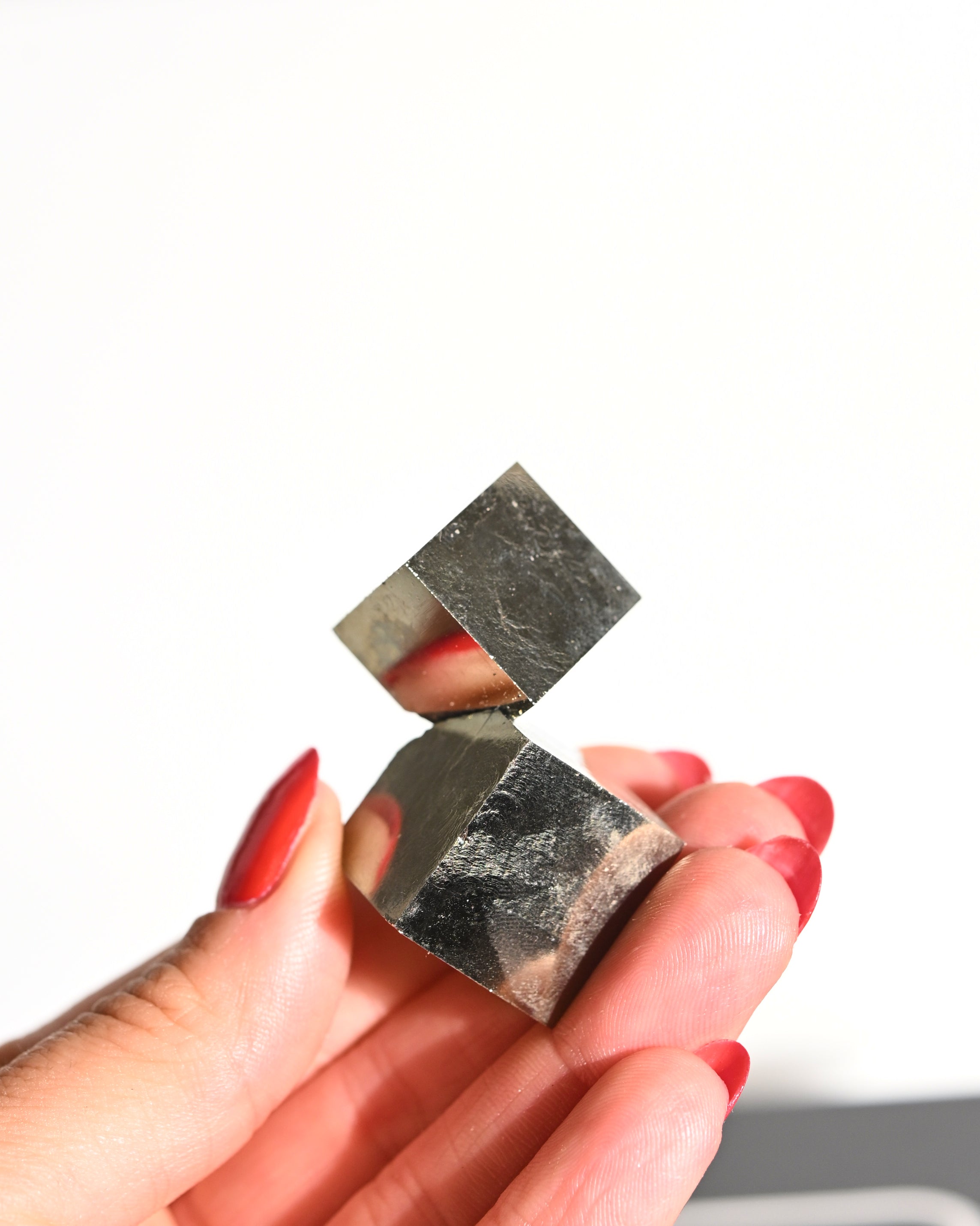 Pyrite Interlocking Cubes