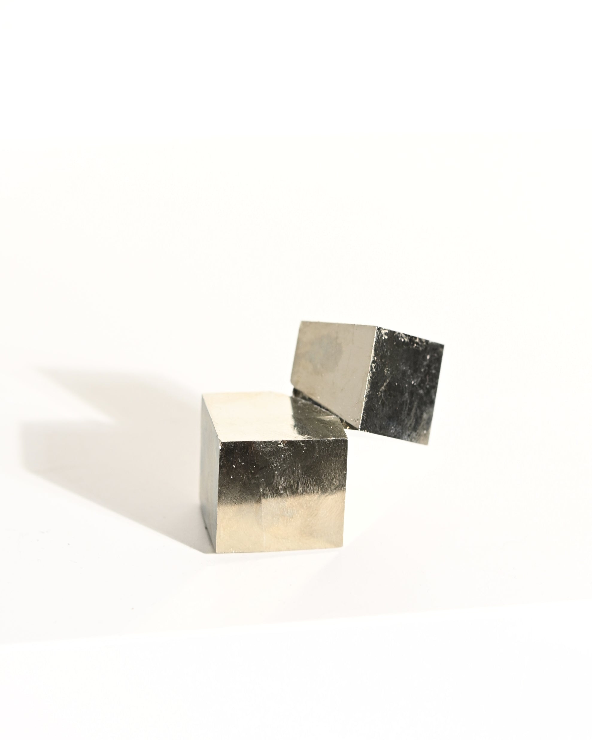 Pyrite Interlocking Cubes