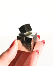 Pyrite Interlocking Cubes
