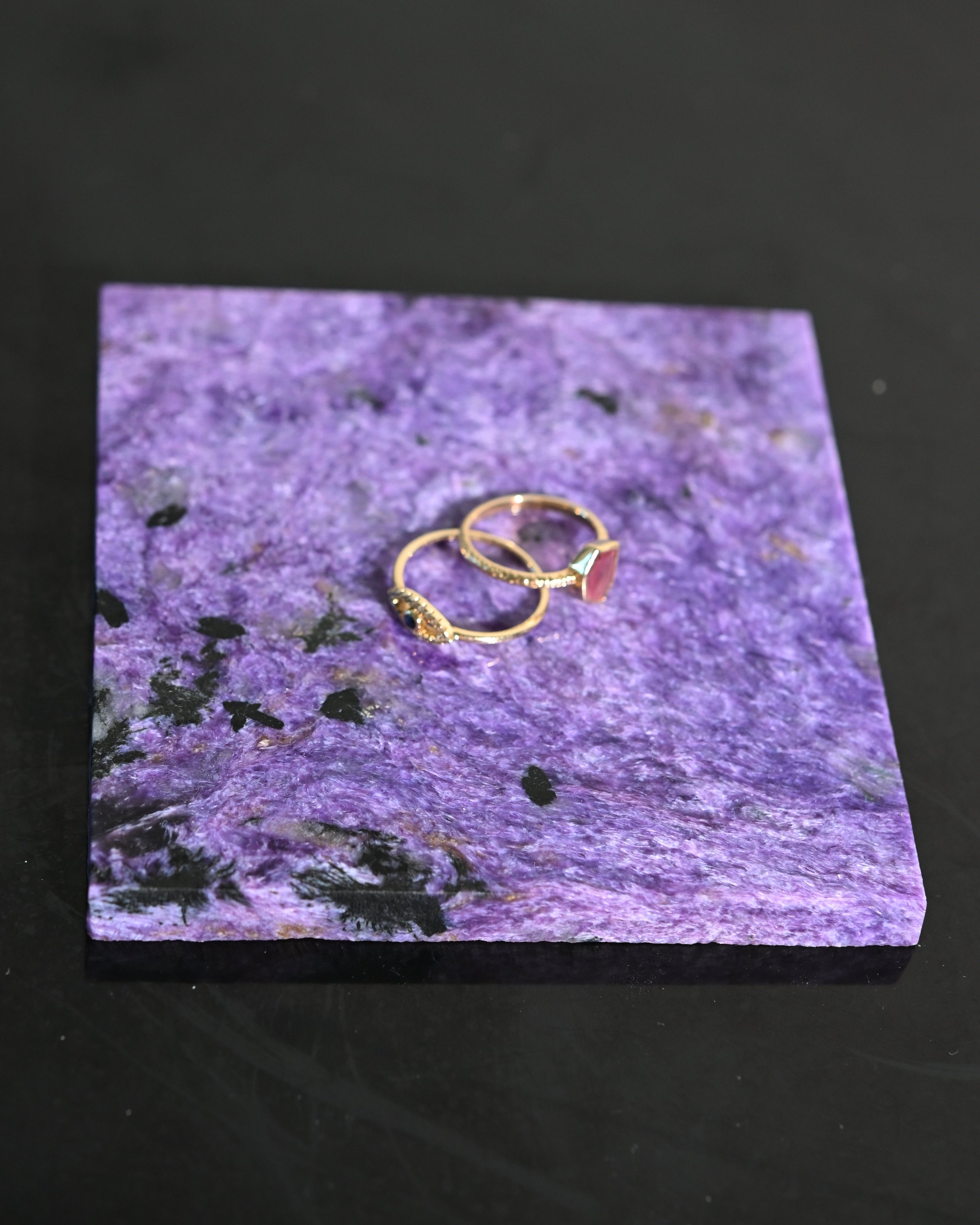 Charoite Plate 4in