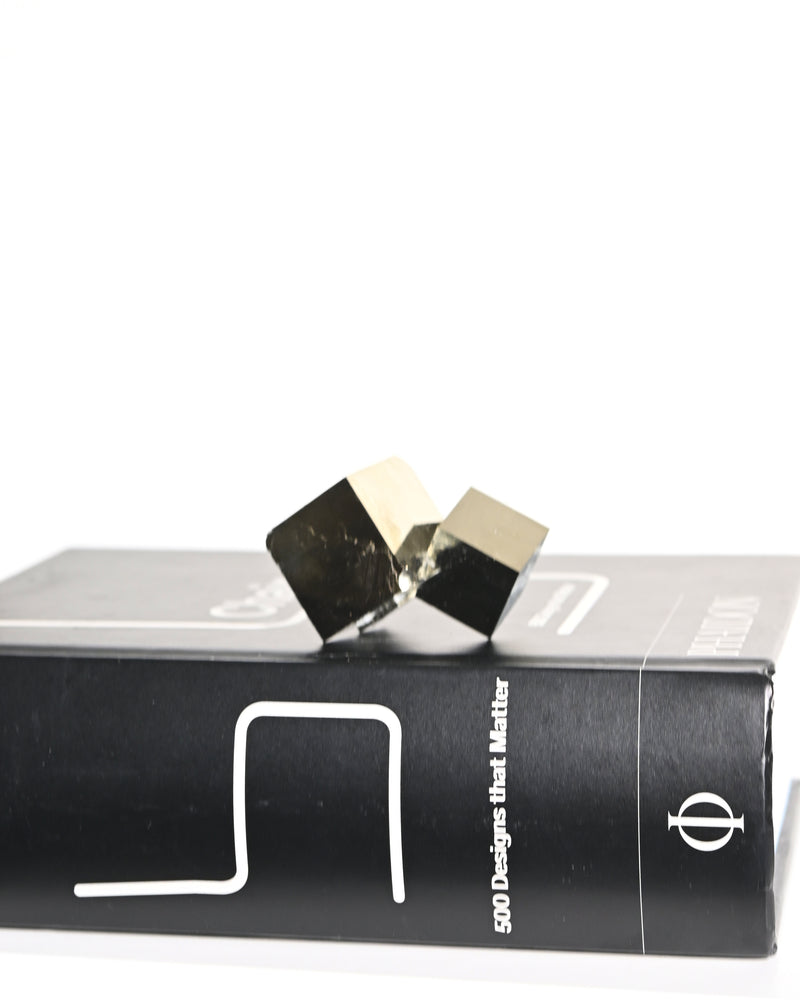 Pyrite Interlocking Cubes