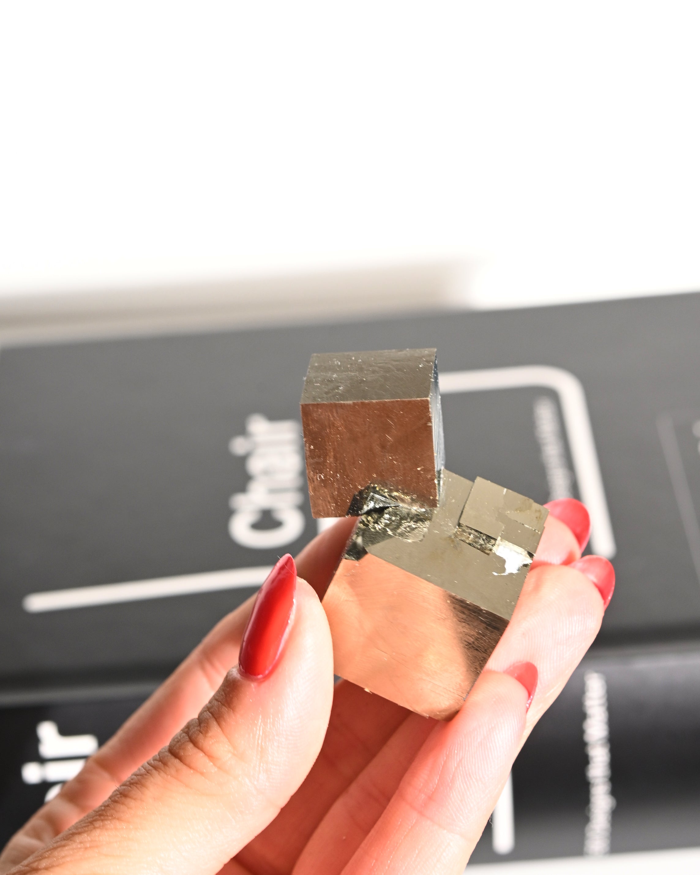 Pyrite Interlocking Cubes