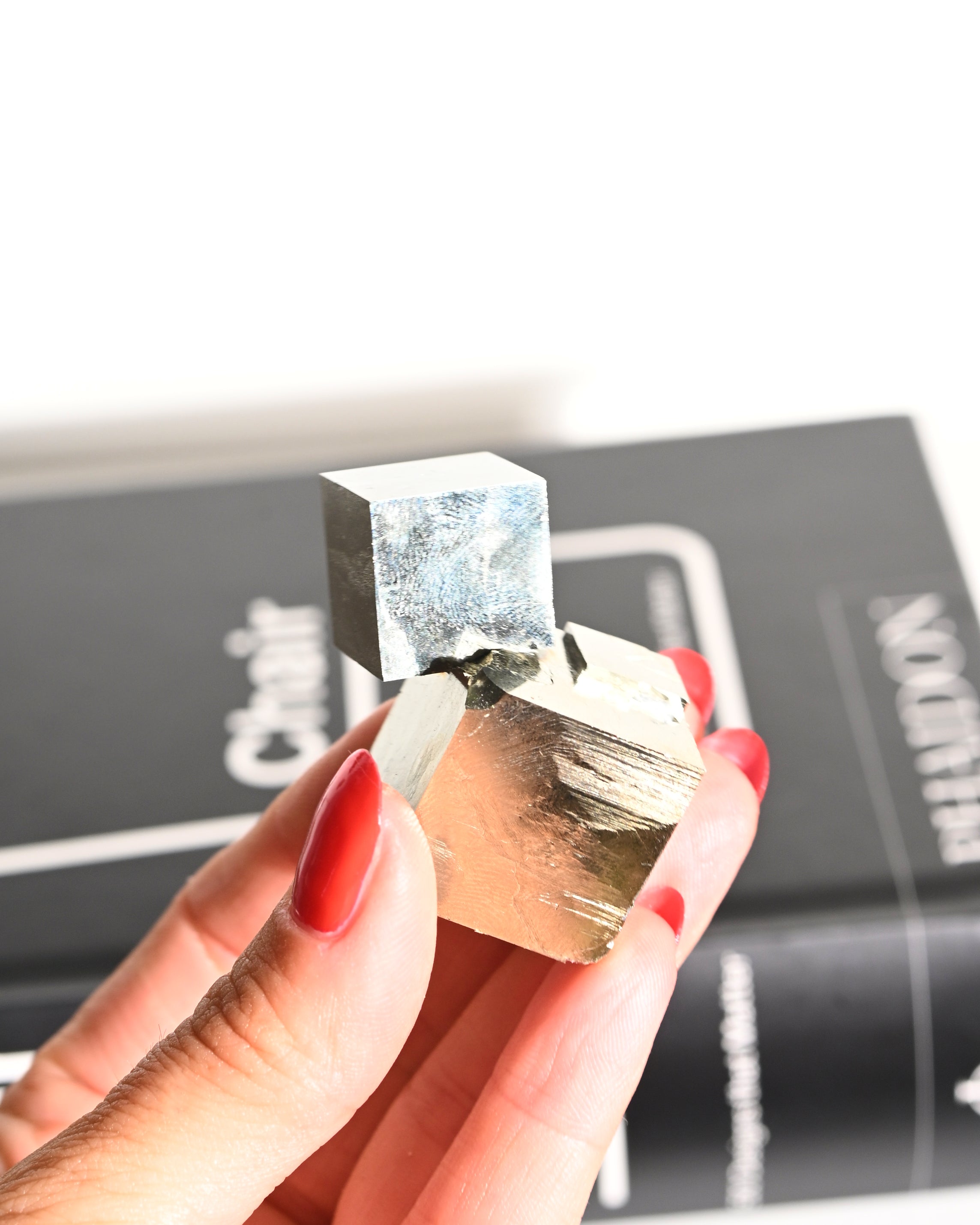 Pyrite Interlocking Cubes