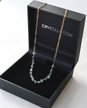 Kyanite Paperclip Necklace