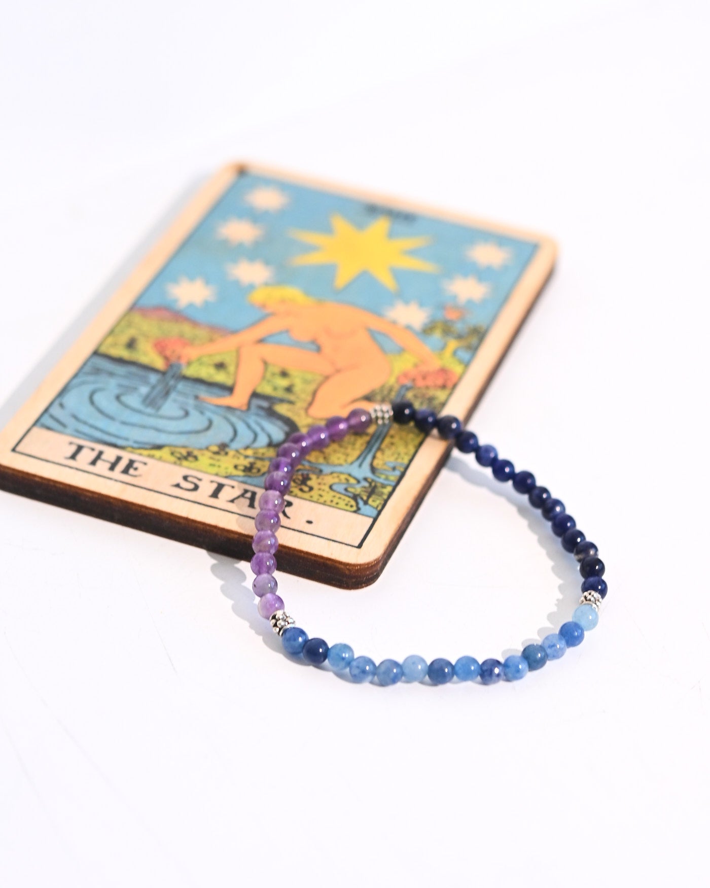 Lapis Lazuli and Amethyst Bracelet alternate