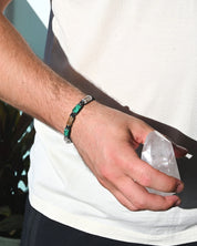 Transformation Bracelet — Clear Quartz, Malachite & Citrine