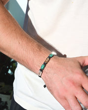 Transformation Bracelet — Clear Quartz, Malachite & Citrine