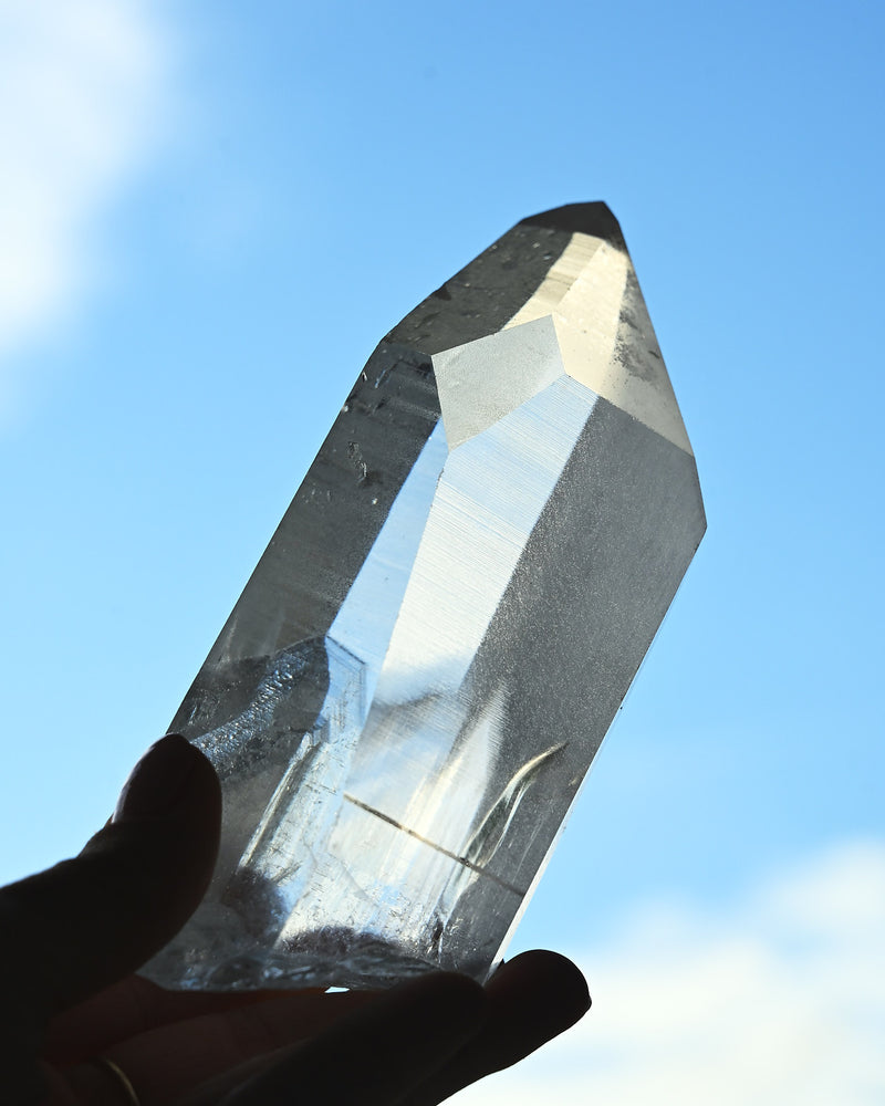 Lemurian Window Quartz 558g