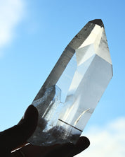 Lemurian Window Quartz side