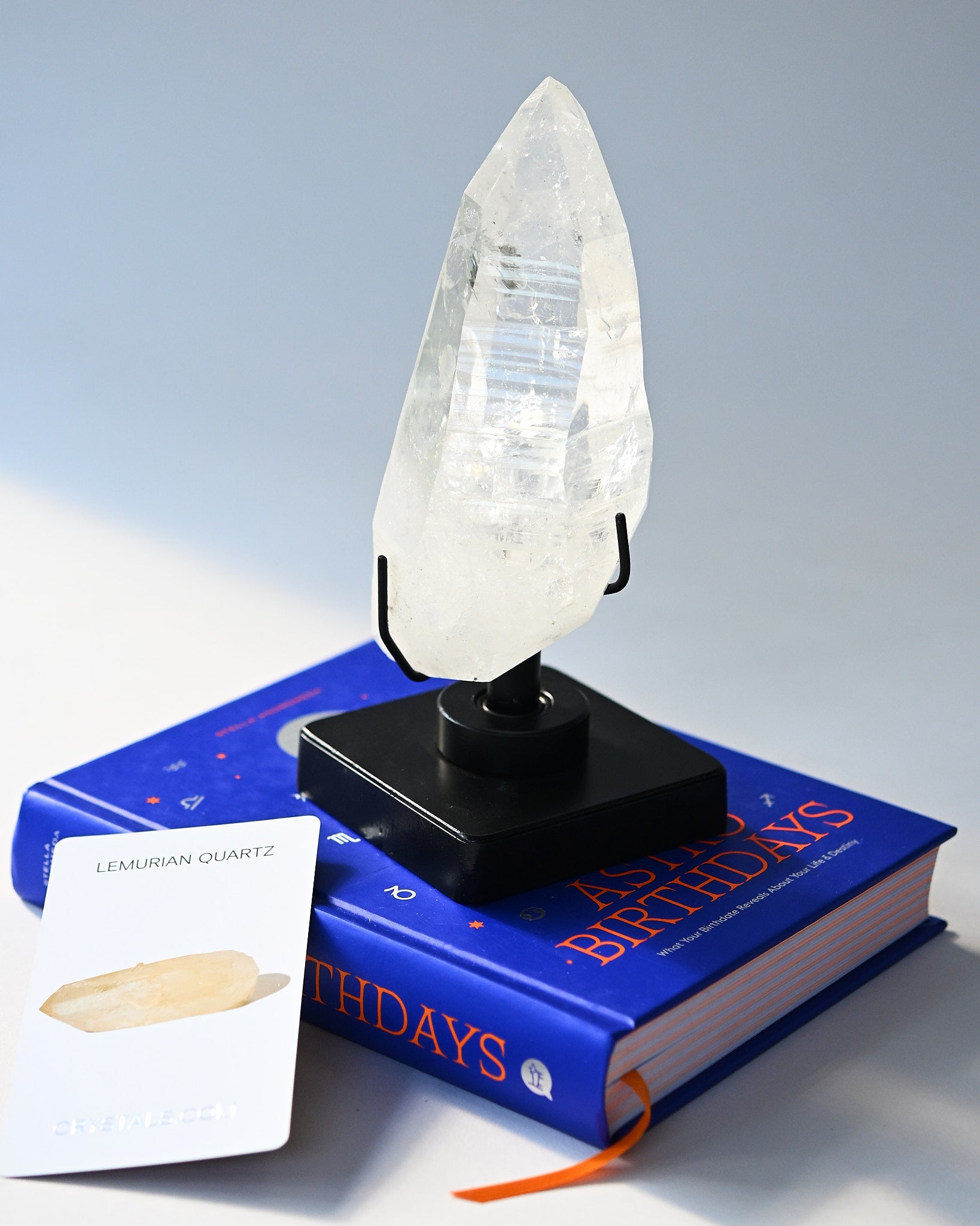 Lemurian Quartz on Stand 3lbs