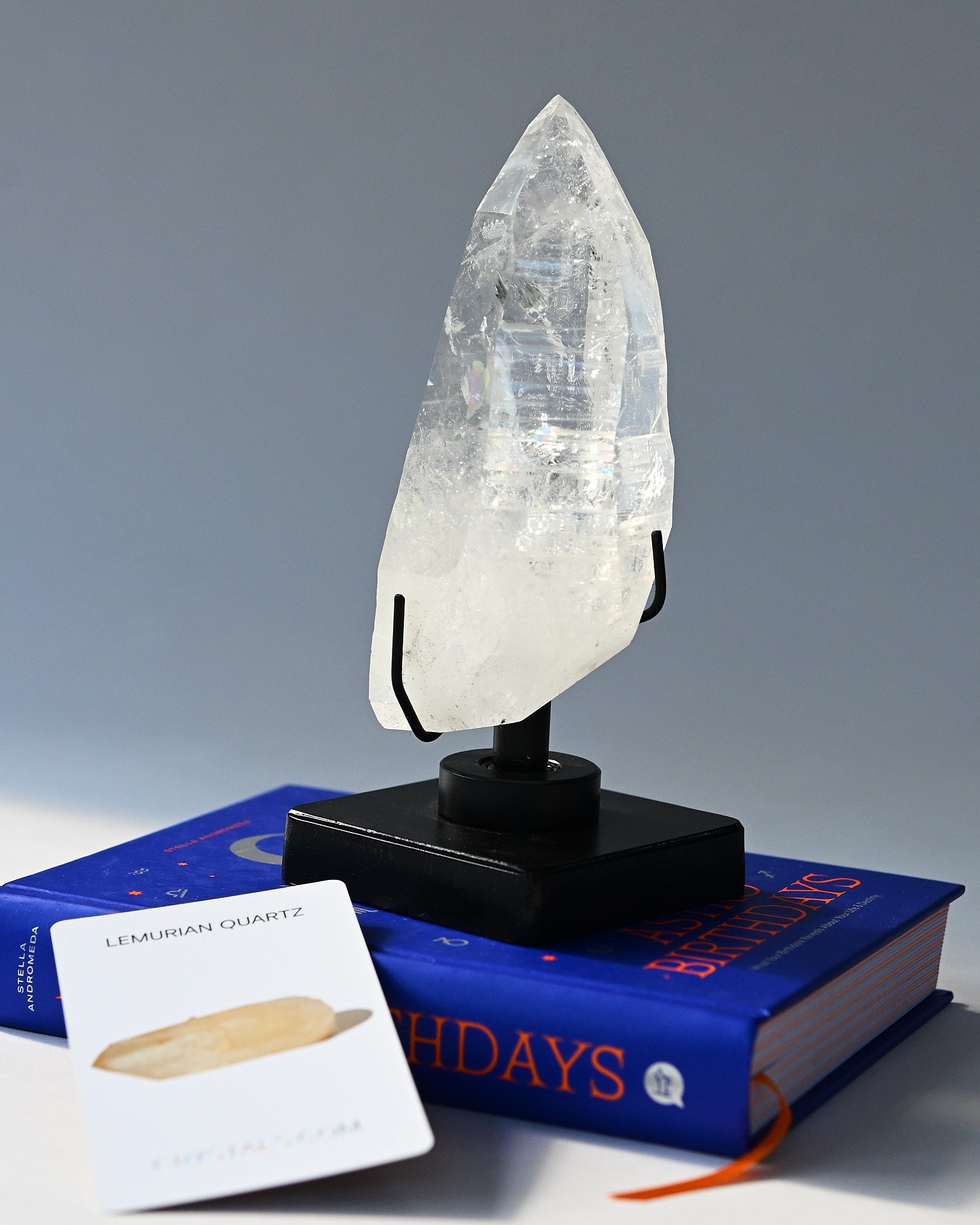 Lemurian Quartz on Stand 3lbs