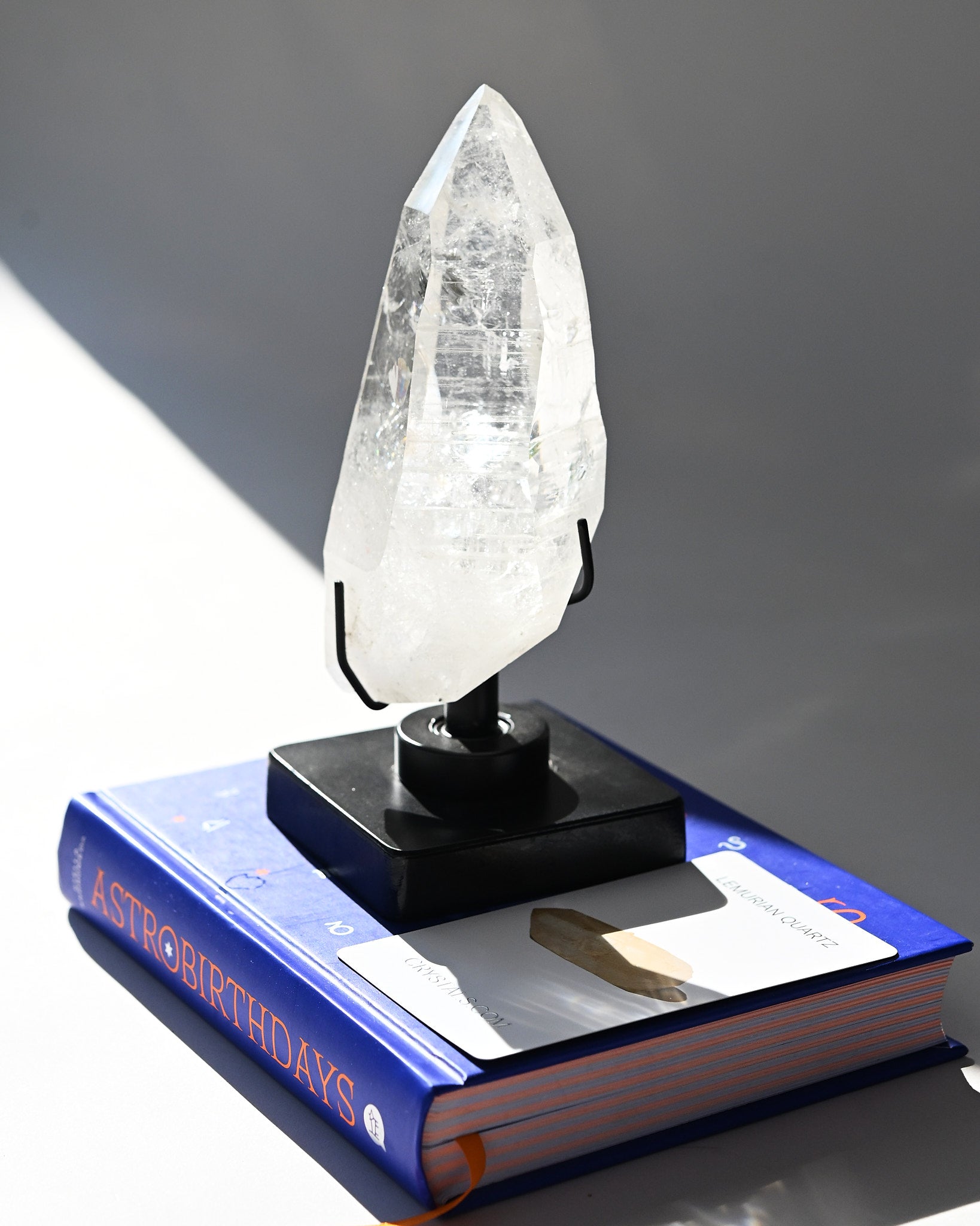 Lemurian Quartz on Stand 3lbs