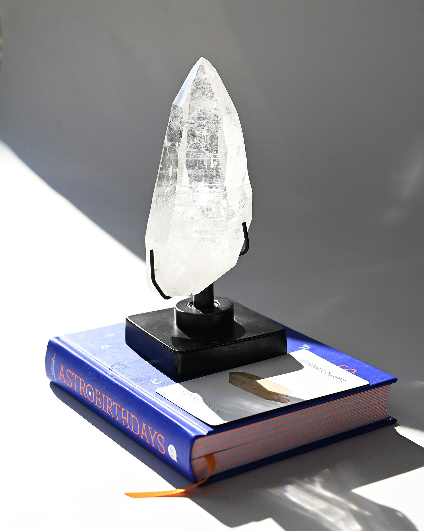 Lemurian Quartz on Stand 3lbs