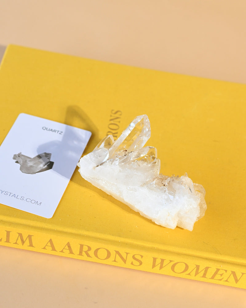Colombian Lemurian Quartz Cluster 408g