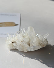 Lemurian Quartz Cluster 4in