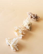 Mini Golden Lemurian Quartz Cluster