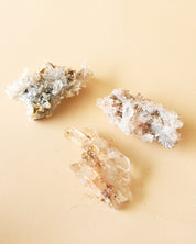 Mini Golden Lemurian Quartz Cluster