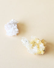 Mini Golden Lemurian Quartz Cluster