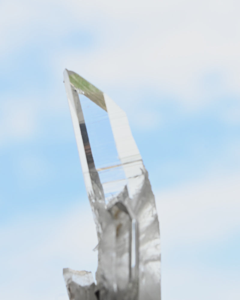 Optical Curved Lemurian Quartz