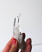 Optical Curved Lemurian Quartz 70g
