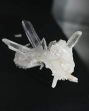 Diamantinas Quartz Cluster on Rotanting Stand