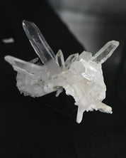 Diamantinas Quartz Cluster on Rotanting Stand
