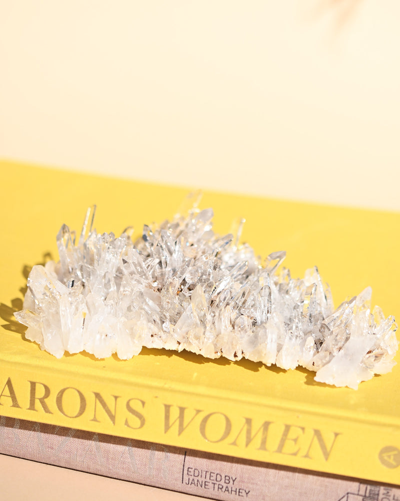 Colombian Lemurian Quartz Cluster 7in