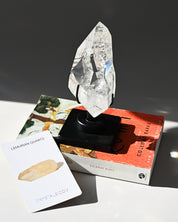 Lemurian Quartz on Stand