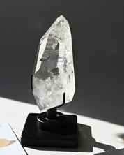 Lemurian Quartz on Stand