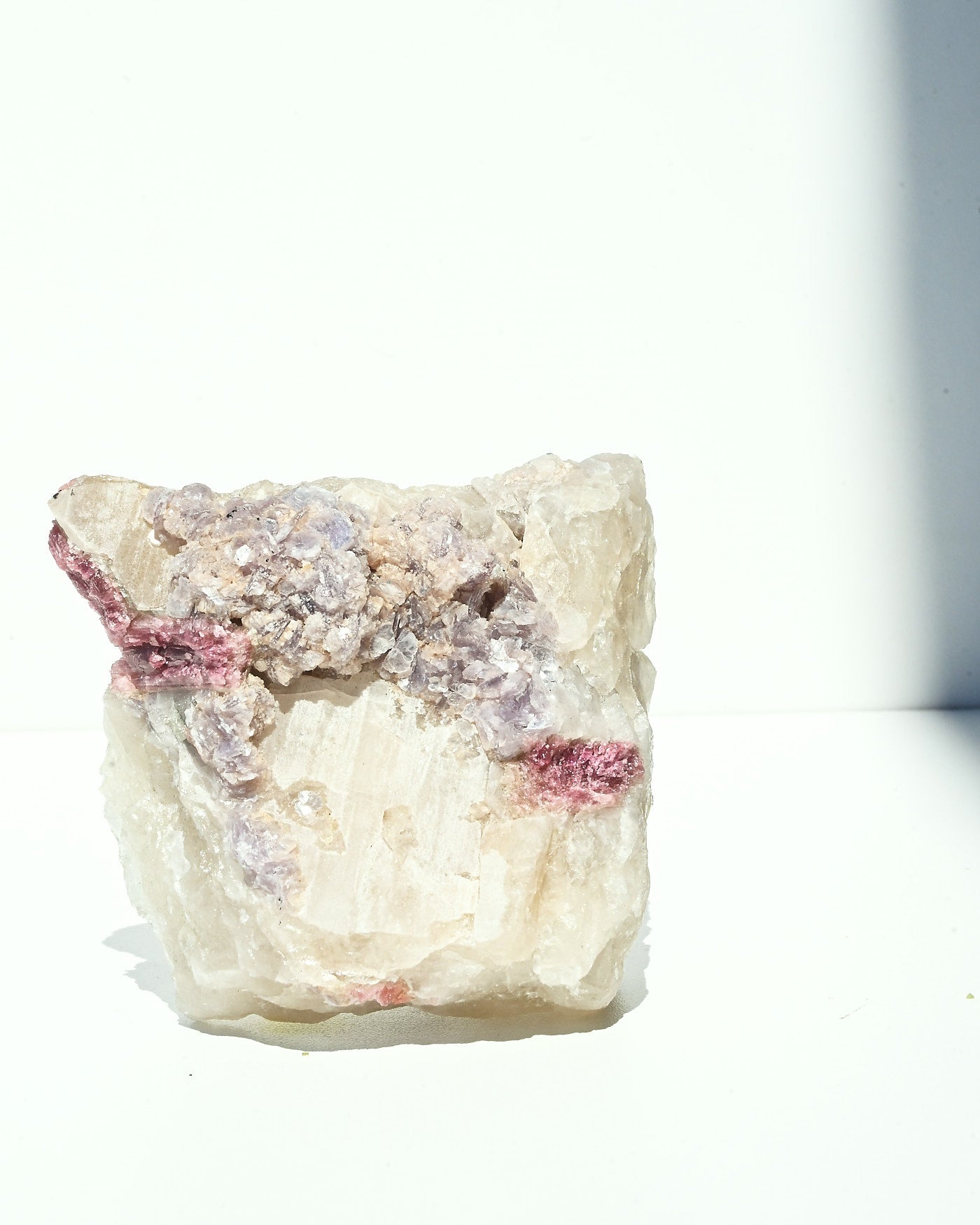 Lepidolite Pink Tourmaline 2.4lbs