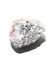 Natural lepidolite specimen showing pink-purple mica