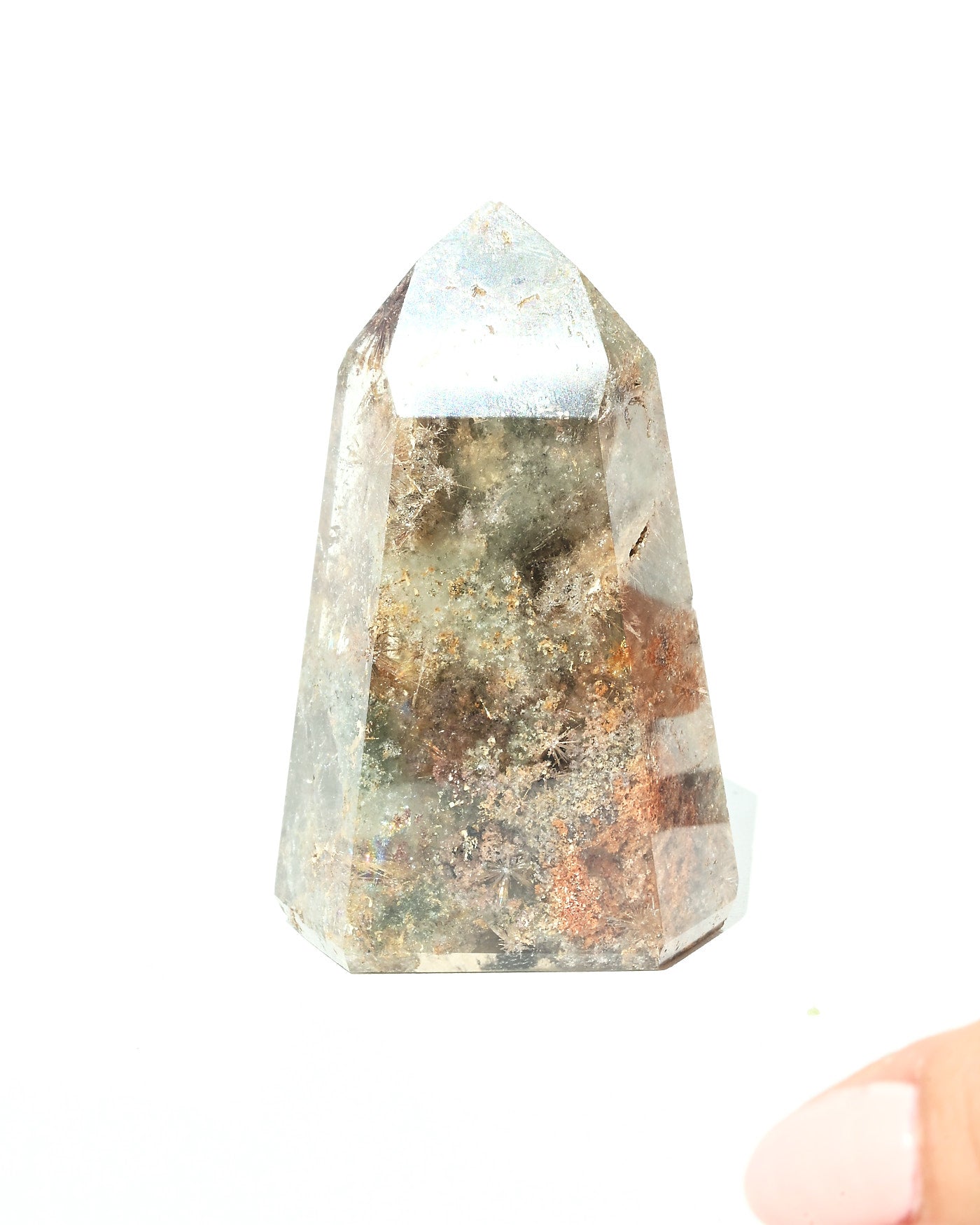 Lodolite Garden Quartz 134g view 3