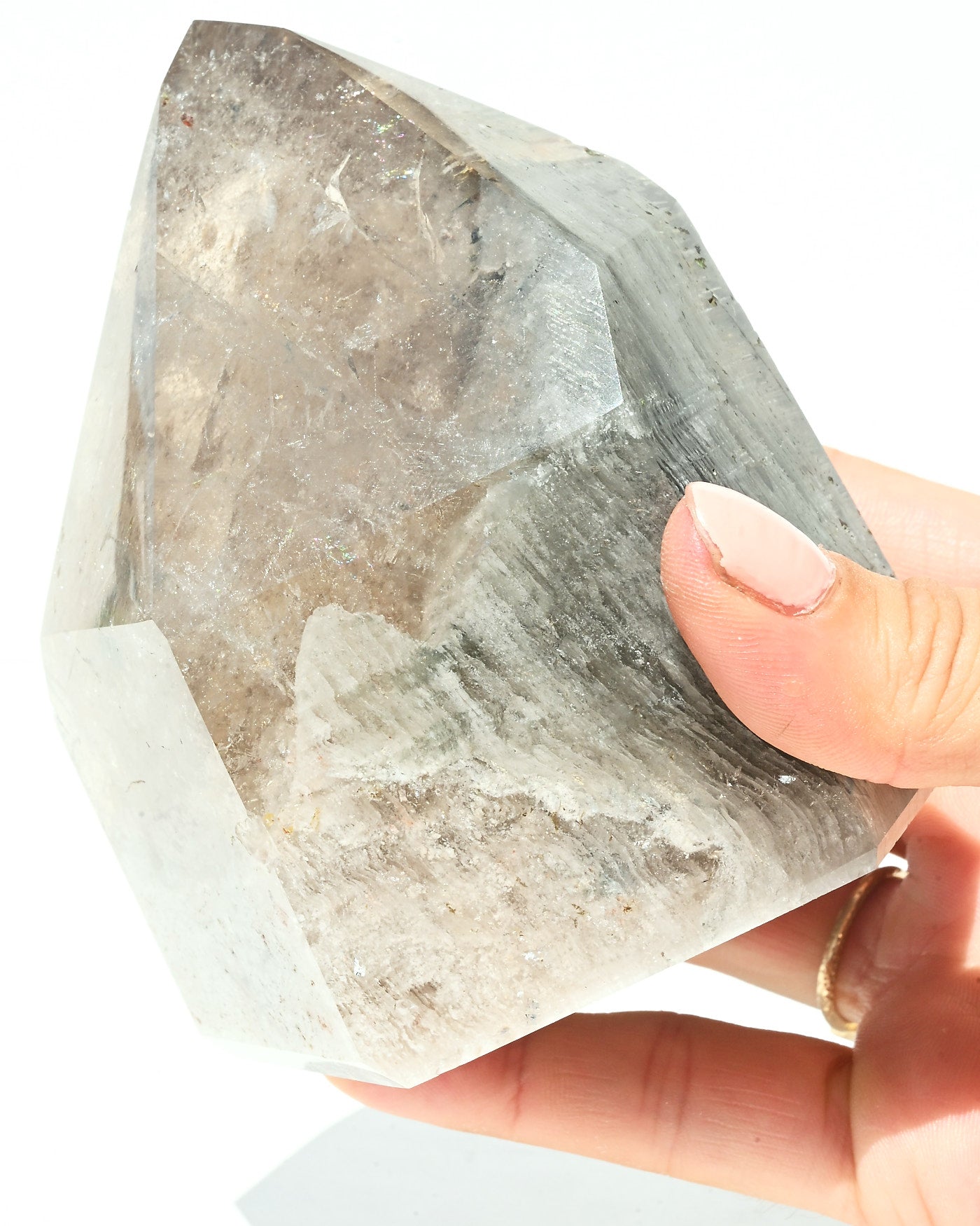 Lodolite Garden Quartz Statement Tower 758g
