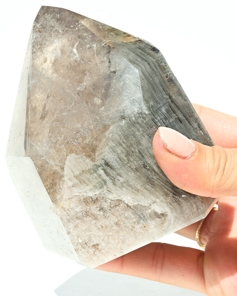 Lodolite Garden Quartz Statement Tower 1.7lbs