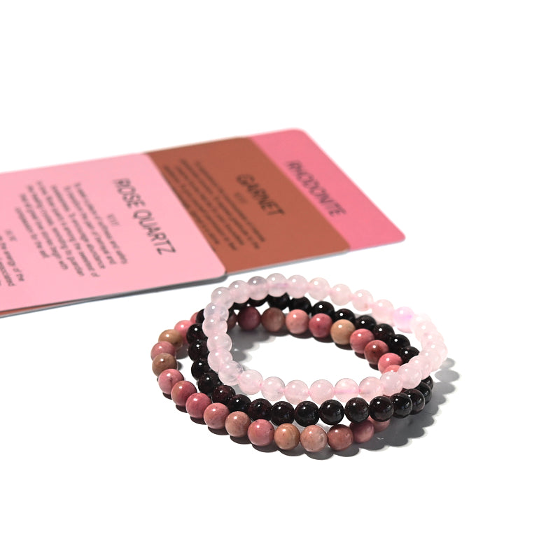 Manifest Love: All-In-One Crystal Bracelet for Valentine's Day