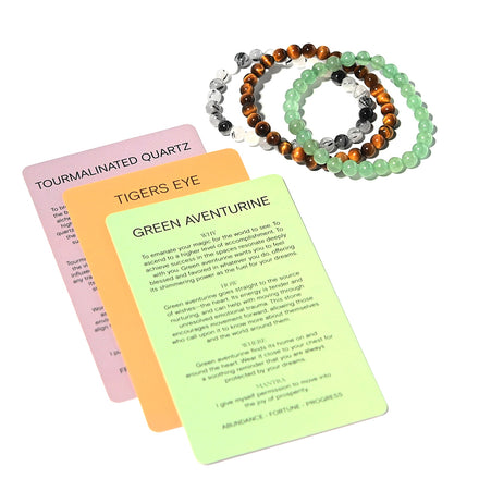 Lucky Bracelet Trio — Fluorite crystal specimen