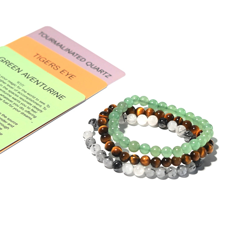 Amazon.com: DIVINE MAGIC Chakra Balancing Natural Crystal Gemstone Stretch  Bracelet Genuine Spiritual Gift for Women Men | Crystals for Luck Wealth  Prosperity Good Luck Good Fortune Money and Abundance: Clothing, Shoes &