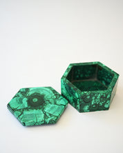 Handcrafted Malachite Box