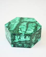 Handcrafted Malachite Box