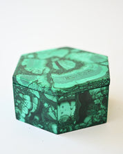 Handcrafted Malachite Box